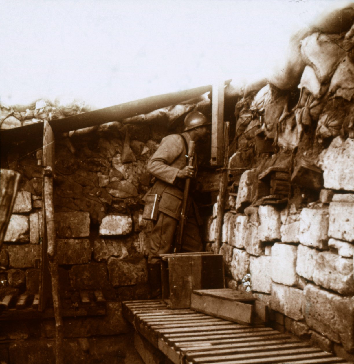 Gözcü, Şampanya, Fransa, c1914-c1918 by Unbekannt