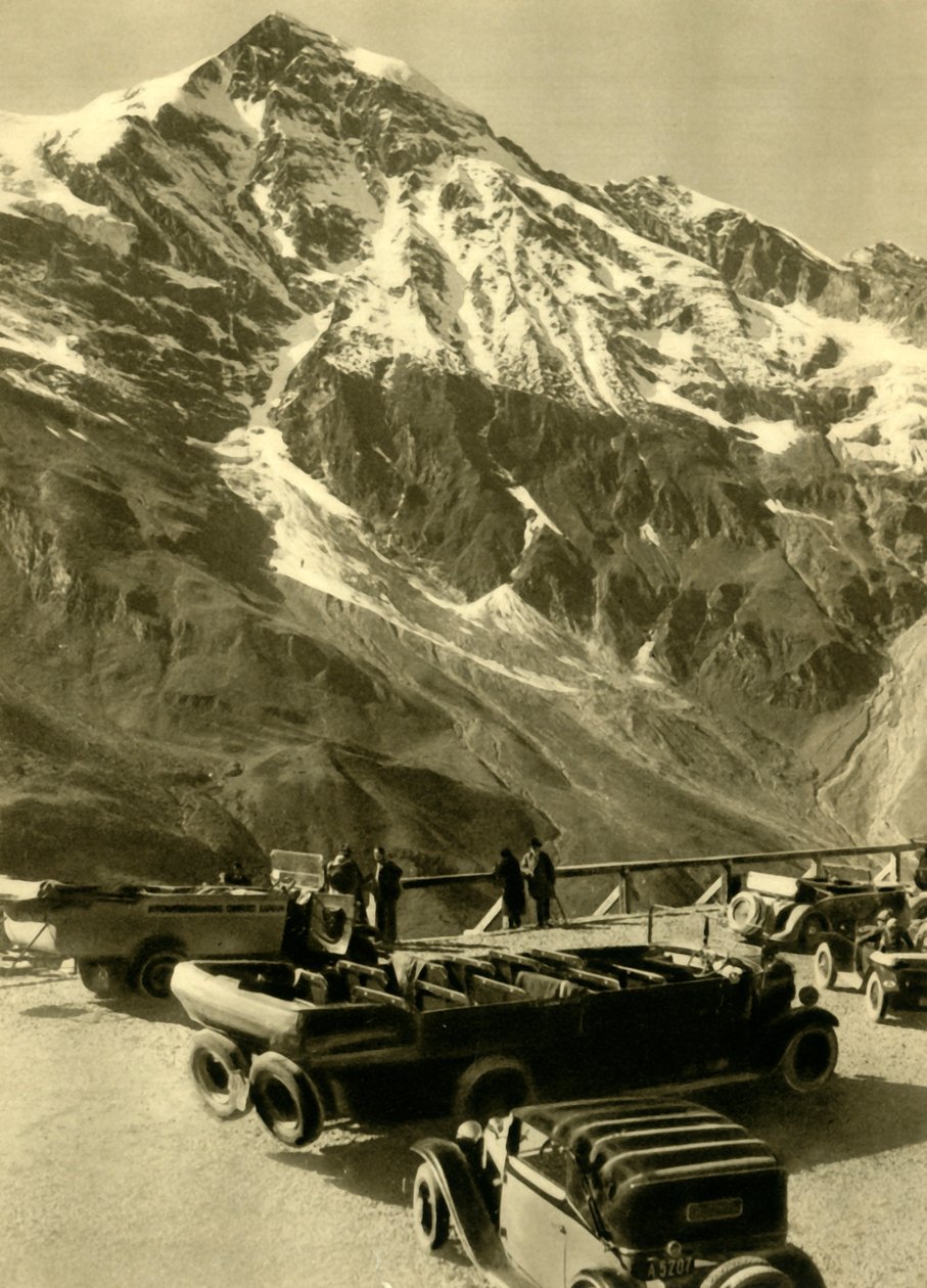 Grossglockner Alp Yolu üzerindeki Hochmais
