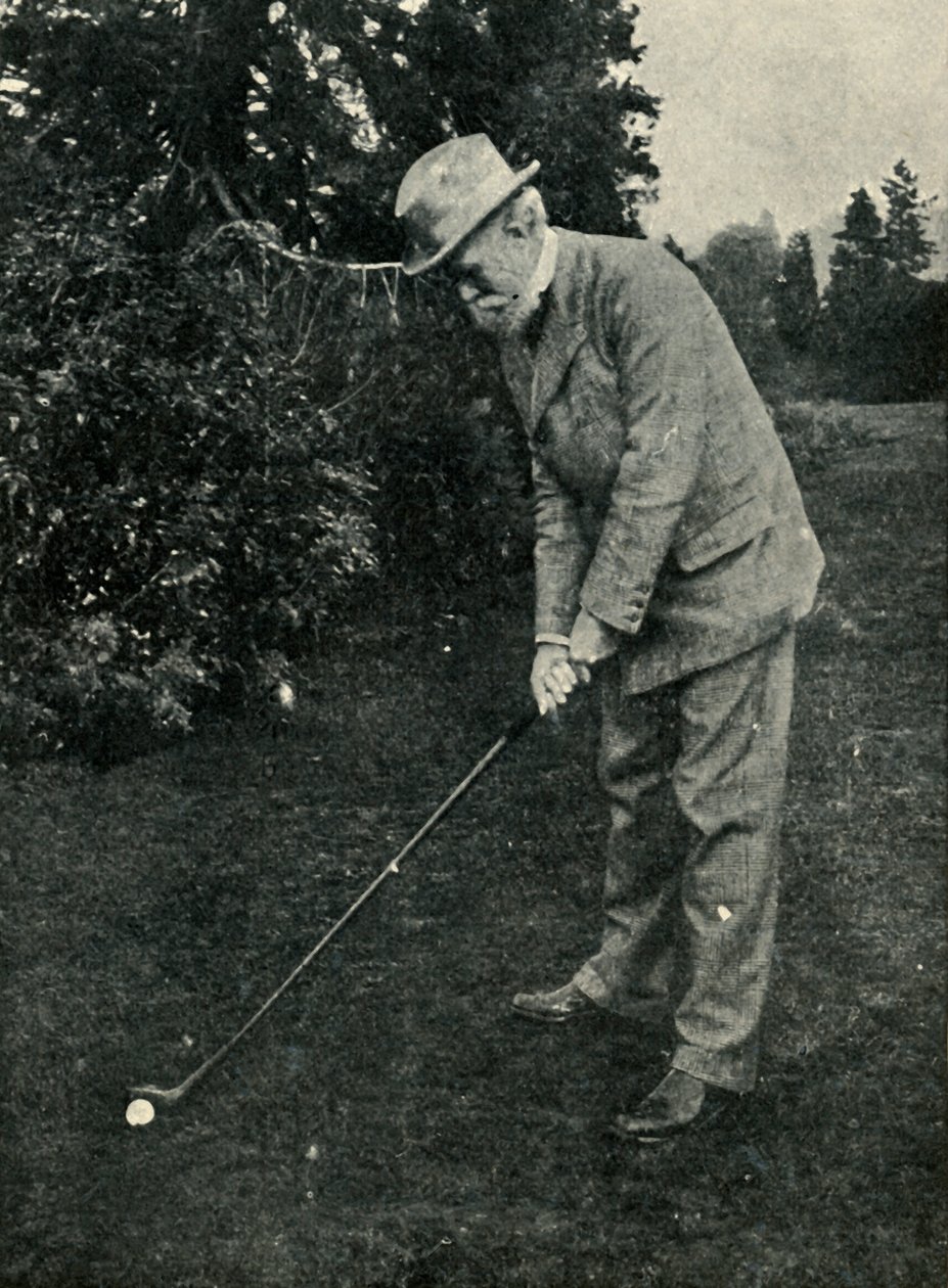 Lord Avebury Son Zamanlarda Golfe Başladı, 1901. by Unbekannt