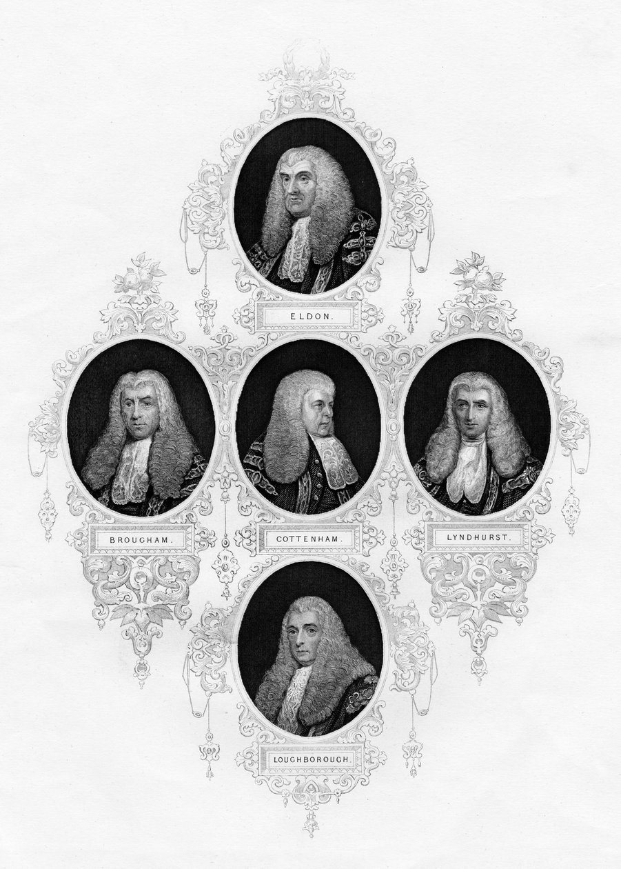Büyük Britanya Lord Şansölyeleri, 1877 by Unbekannt