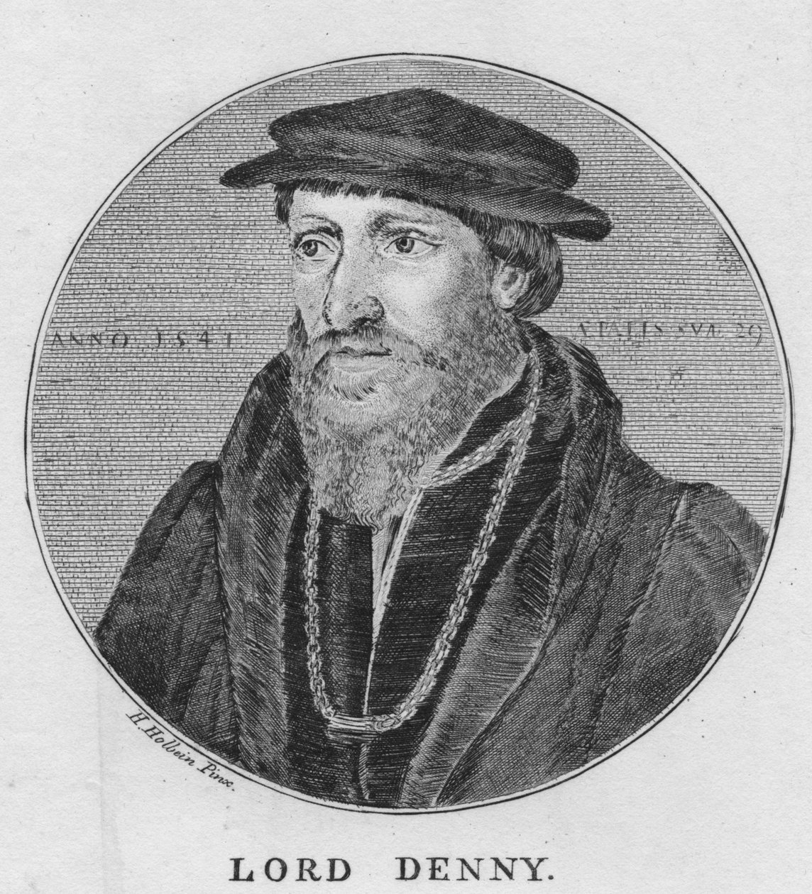 Lord Denny, 1541, 19. yüzyılın başları. by Unbekannt