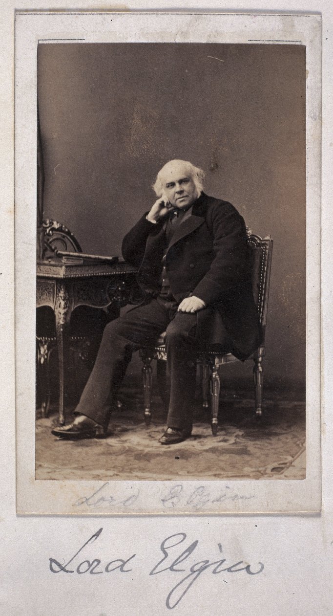 Lord Elgin, İngiliz diplomat, 1860 dolayları by Unbekannt