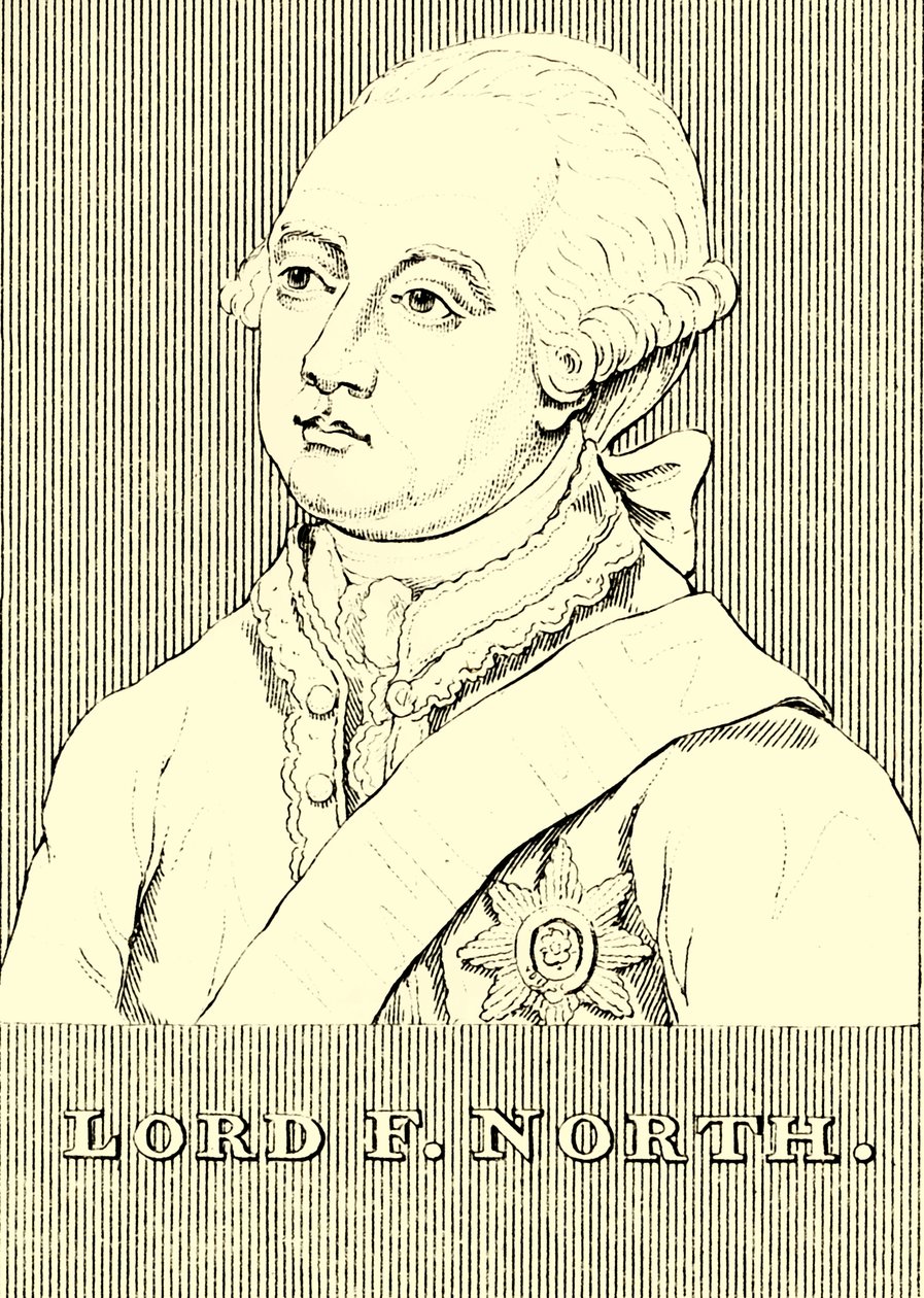 Lord F. North, 1732-1792, 1830. by Unbekannt