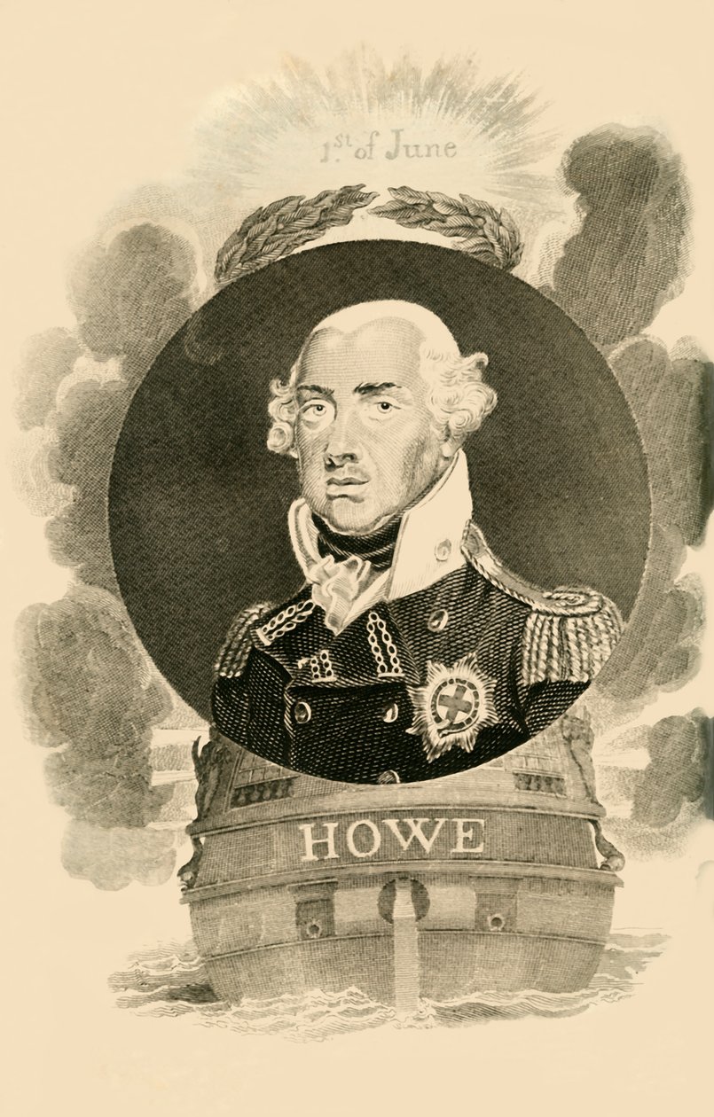 Lord Howe, 1726-1799, 1816. by Unbekannt