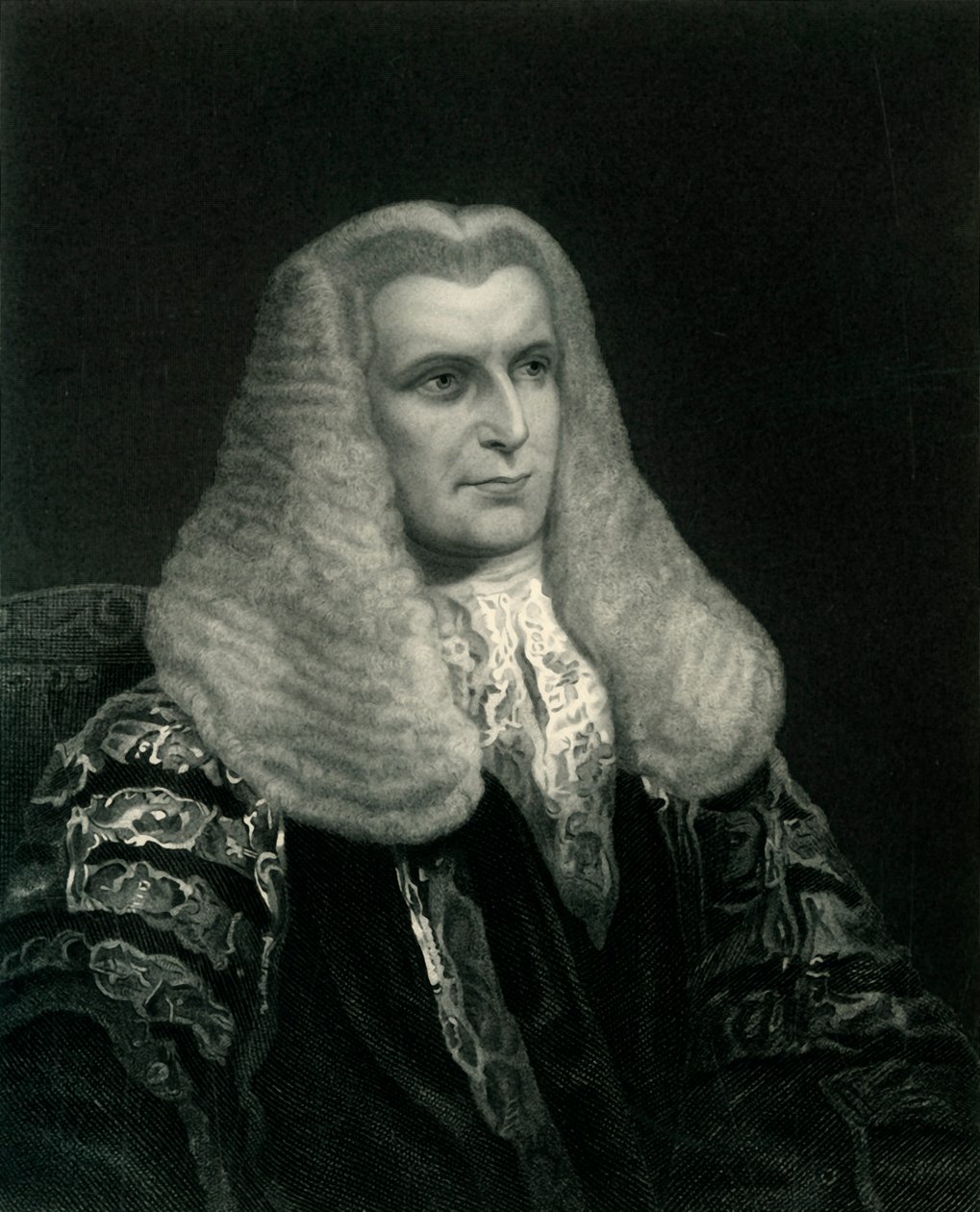 Lord Lyndhurst, c1830, c1884. by Unbekannt