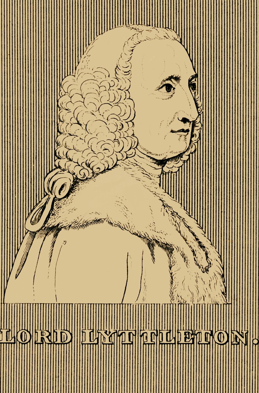 Lord Lyttleton, 1709-1773, 1830. by Unbekannt