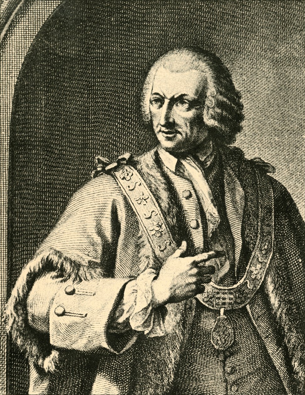 Lord Mayor Beckford, 1709-1770, c1771, 1925. by Unbekannt