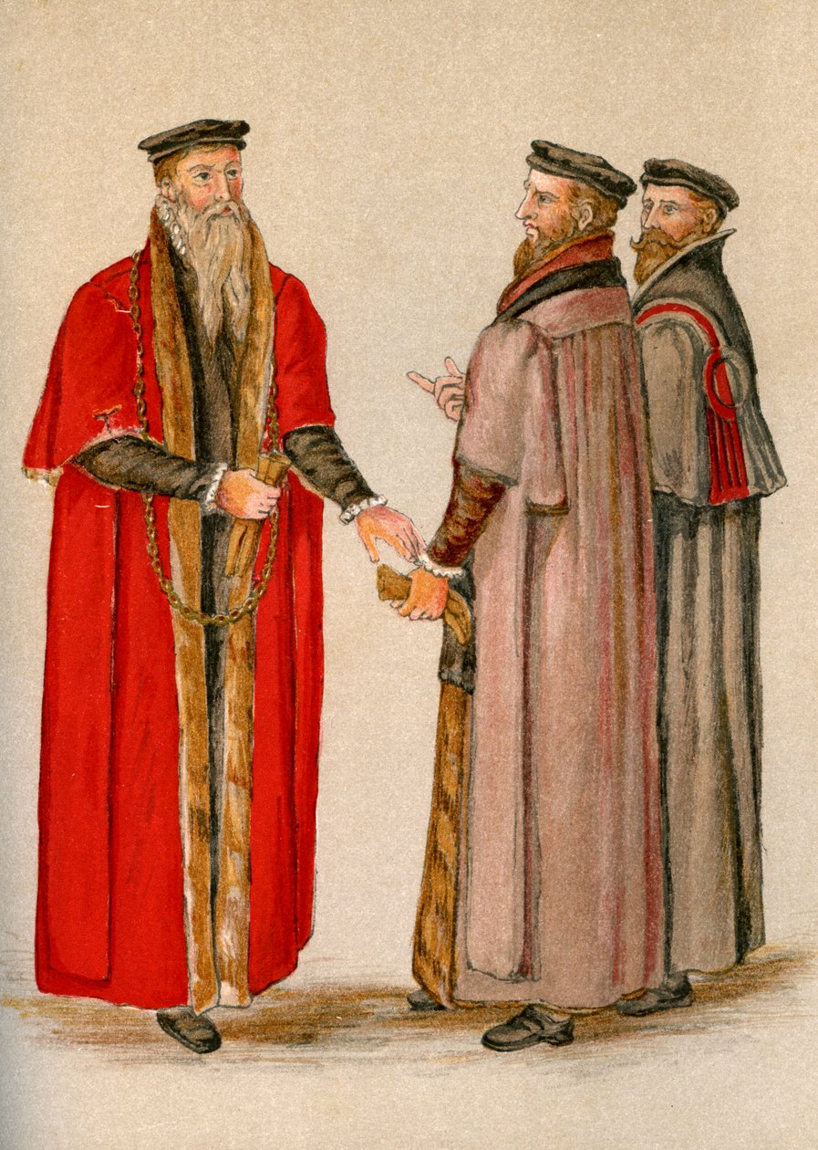 Lord Mayor ve Aldermen, 1893 by Unbekannt