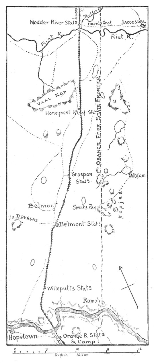 Lord Methuens, Modder Nehri
