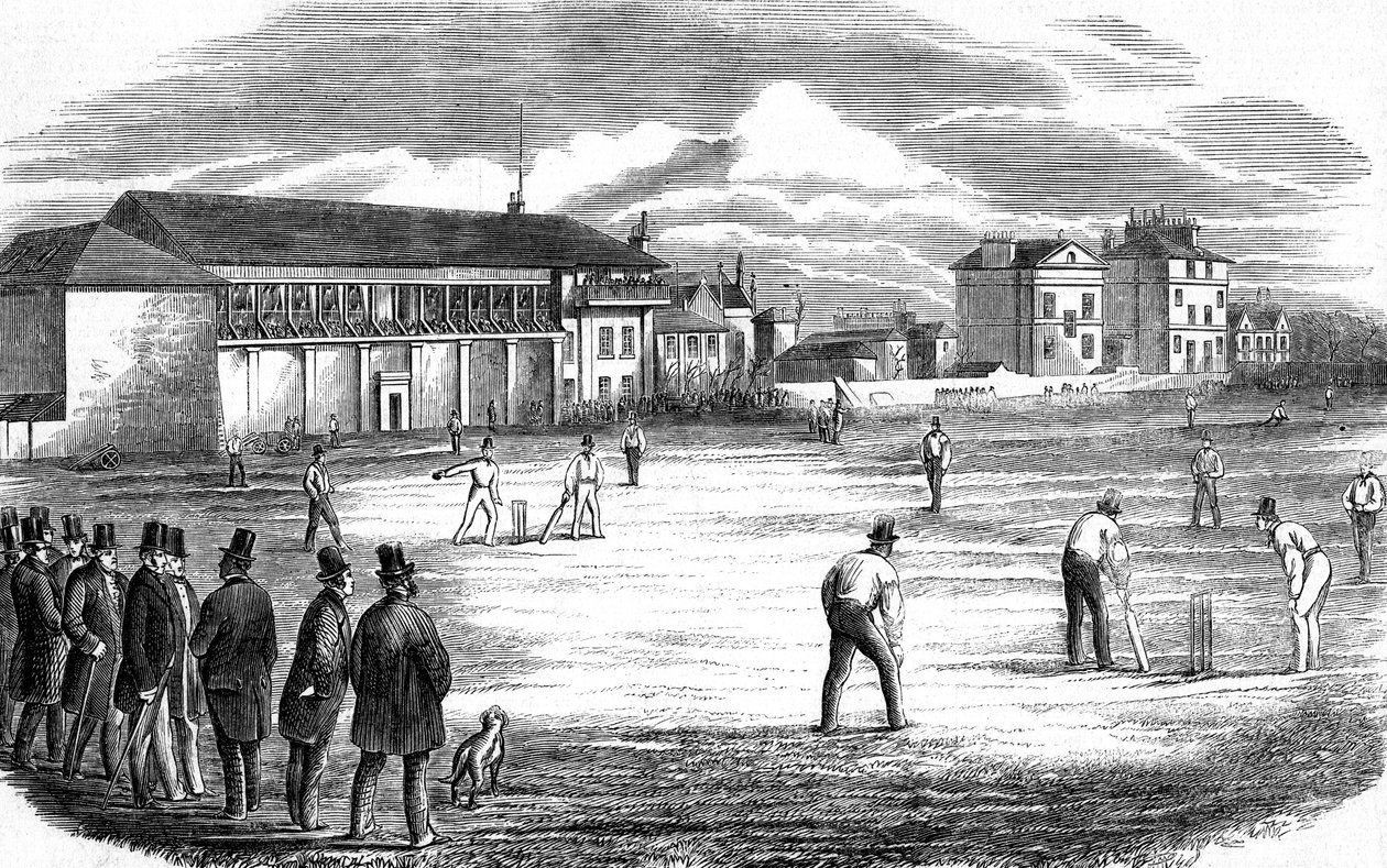 Lords Kriket Sahası, Londra, 1858 by Unbekannt