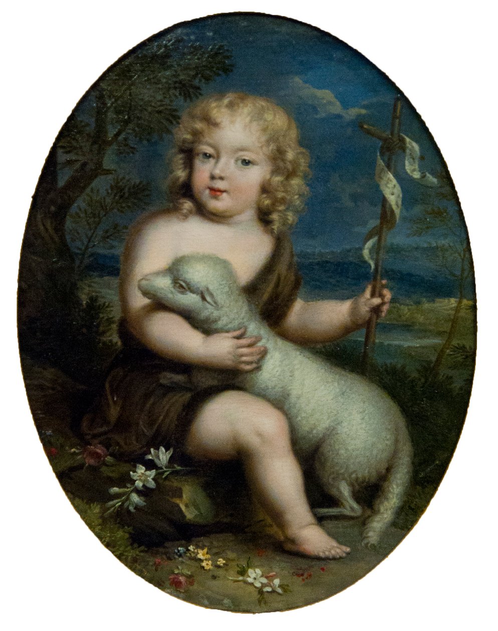 Louis Alexandre de Bourbon, Toulouse Kontu 1678-1737, Vaftizci Yahya olarak, c. 1680. by Unbekannt