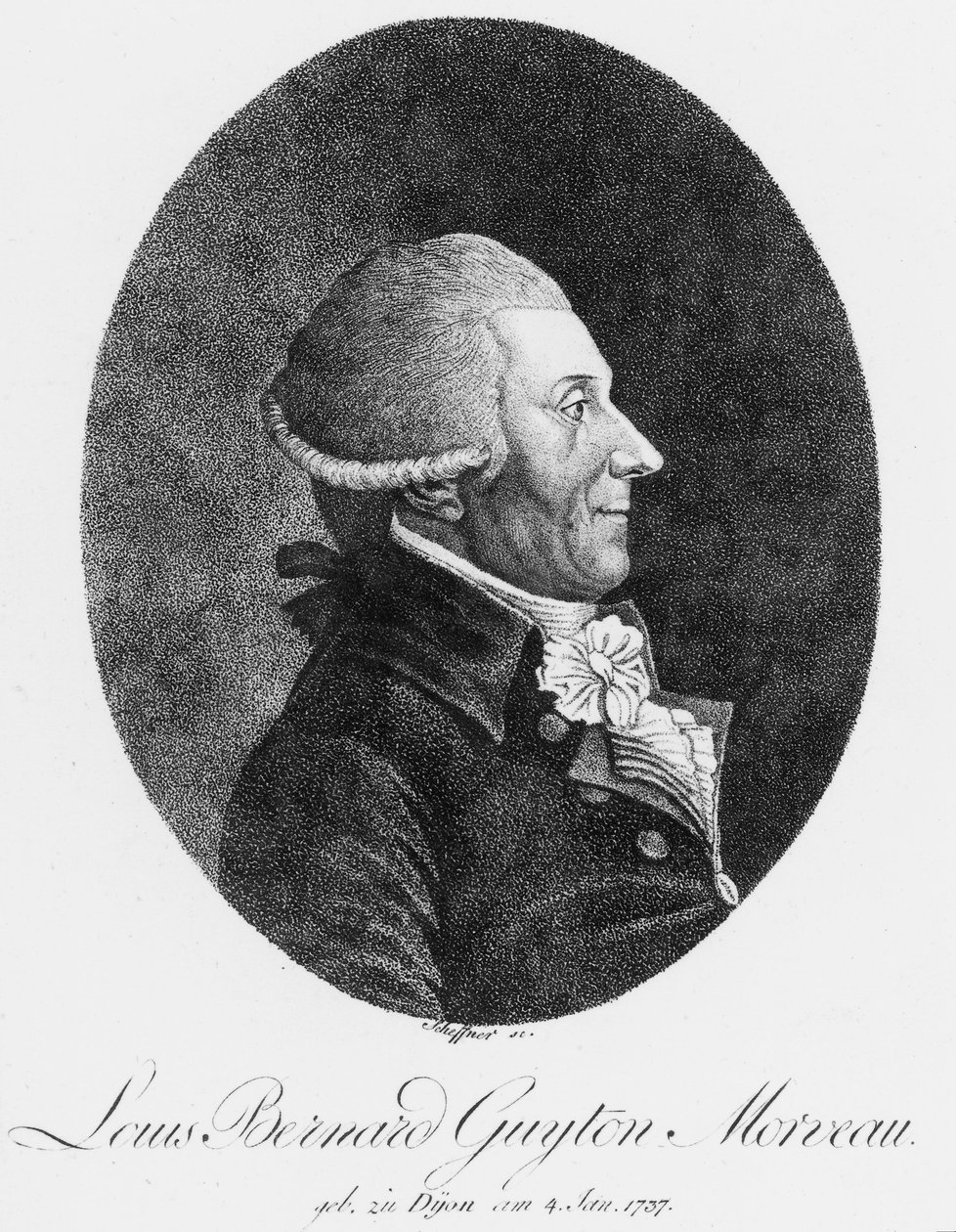 Louis Bernard Guyton Morveau, Fransız kimyager ve avukat, 1800 dolayları by Unbekannt