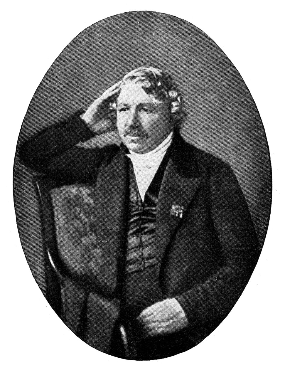 Louis Daguerre 1787-1851, Fransız fotoğrafçı, 1900 by Unbekannt