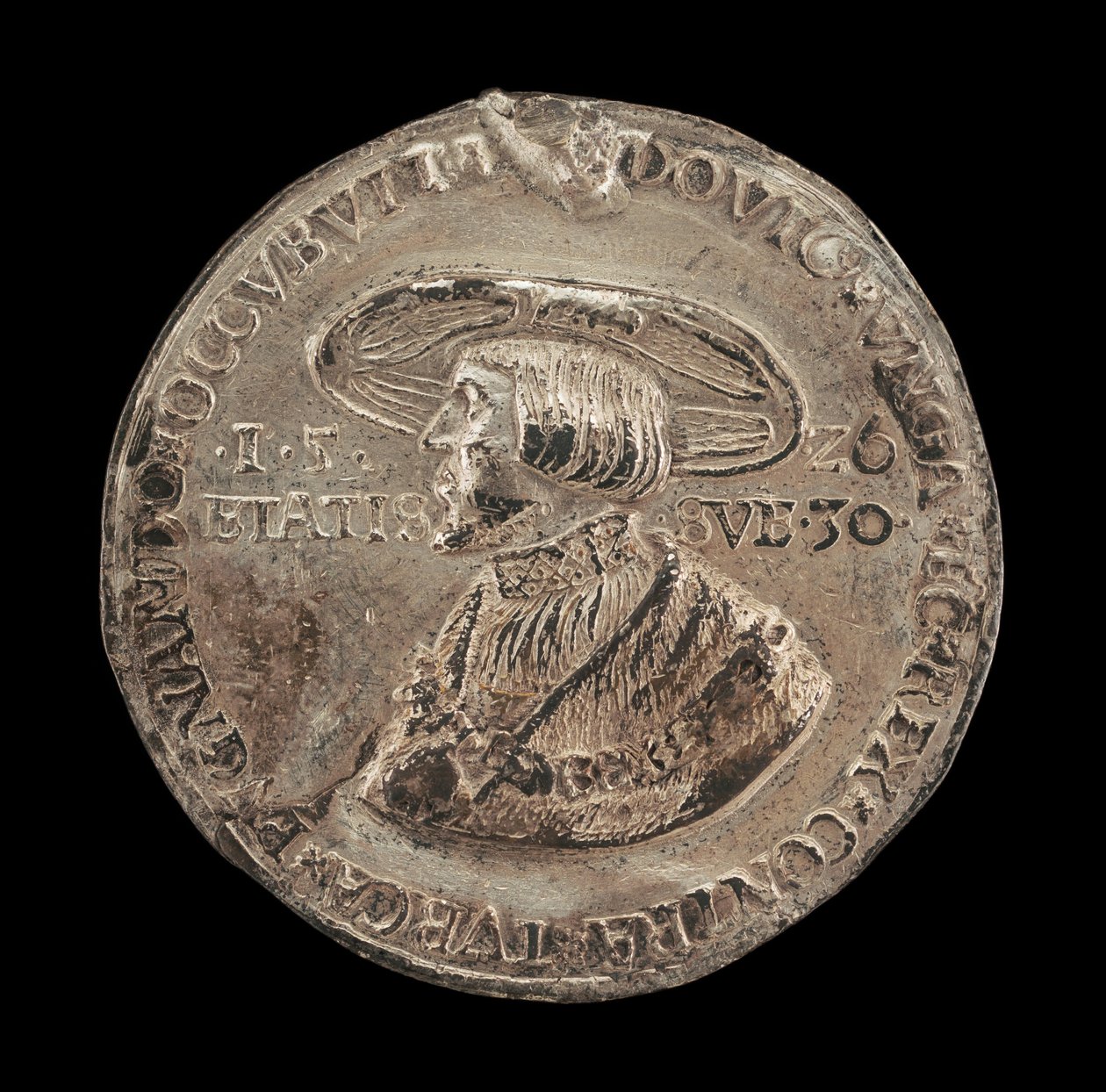 Louis II, 1506-1526, Macaristan ve Bohemya Kralı 1516 [ön yüz], 1526. by Unbekannt