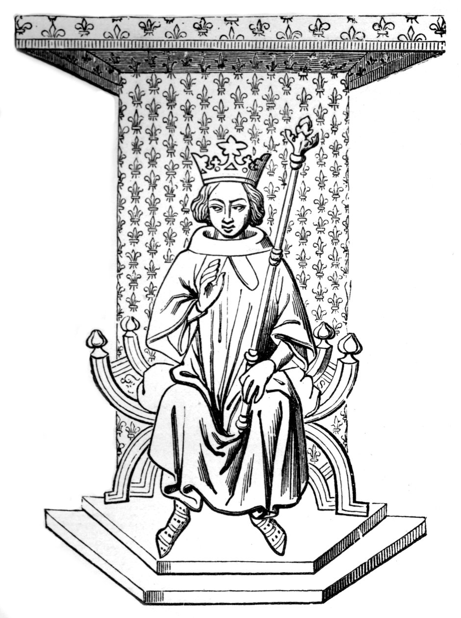 Louis IX, 14. yüzyıl, 1870 by Unbekannt