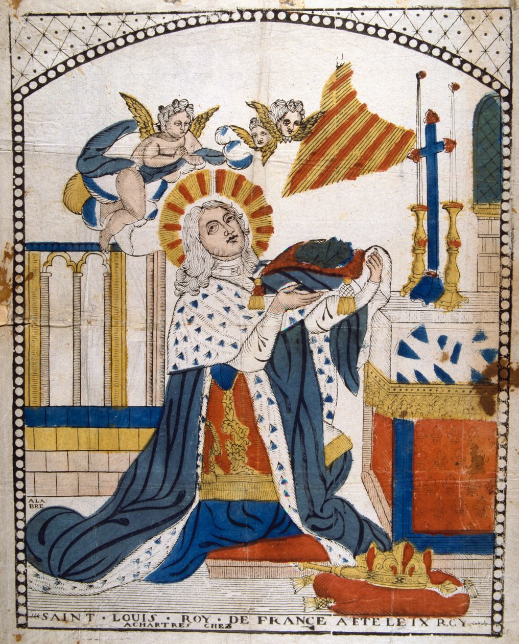 Louis IX, Fransa Kralı, Chartres Katedrali