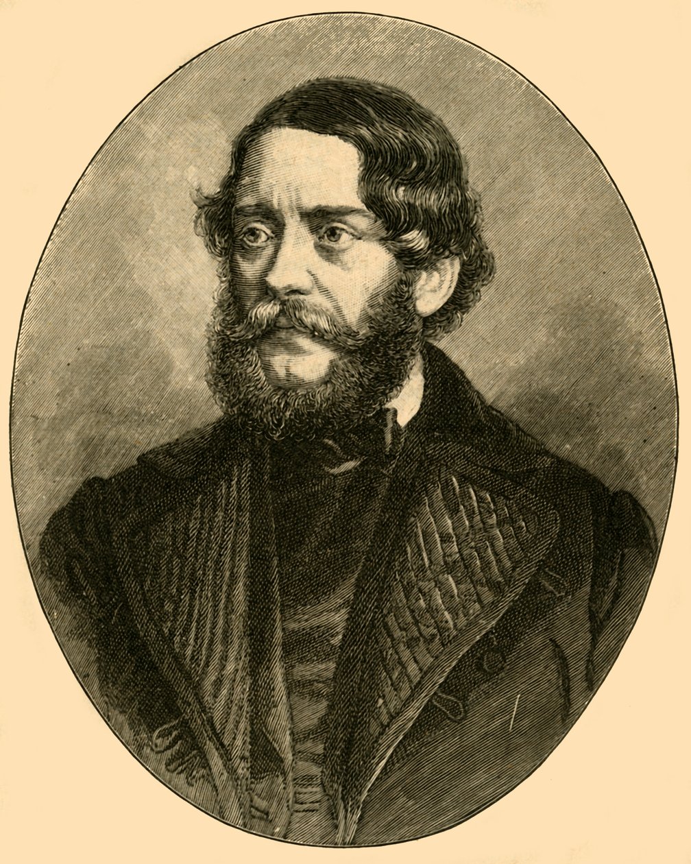 Louis Kossuth, Macar avukat ve politikacı, c1850s c1890. by Unbekannt