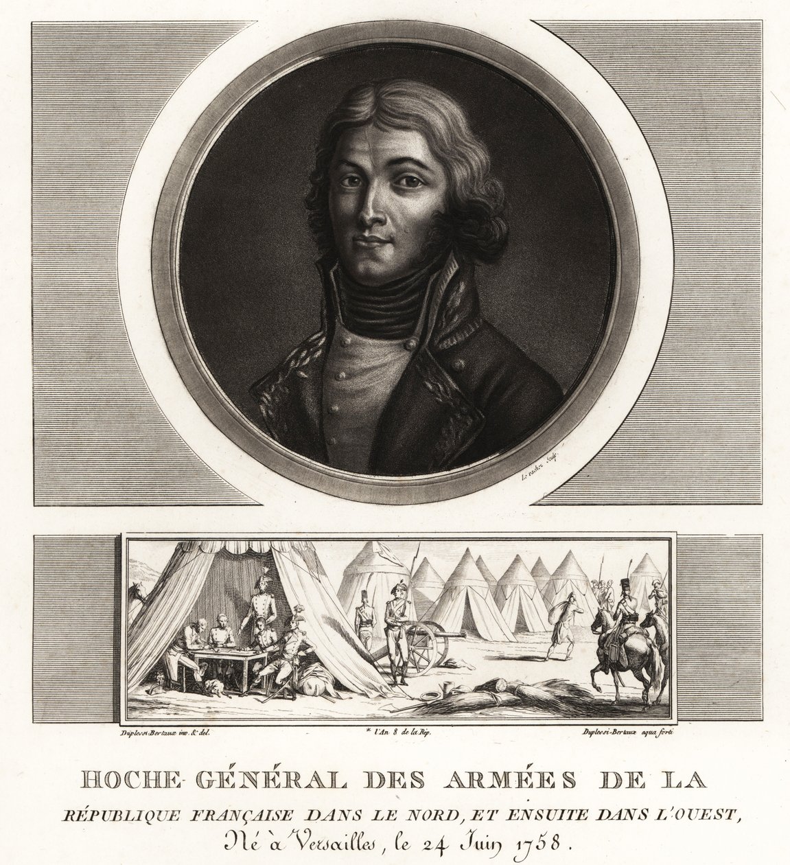 Fransız Cumhuriyeti Ordularının Devrimci Generali Louis Lazare Hoche, 1797