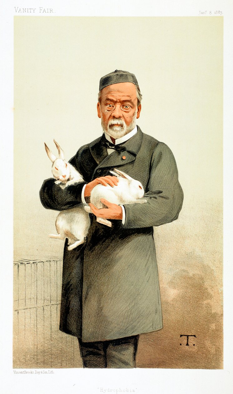 Louis Pasteur, Fransız kimyager ve modern bakteriyolojinin kurucusu, 1887 by Unbekannt