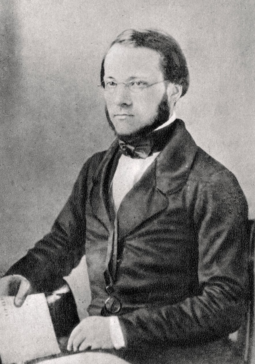 Louis Pasteur, Fransız kimyager ve mikrobiyolog, 1852 by Unbekannt