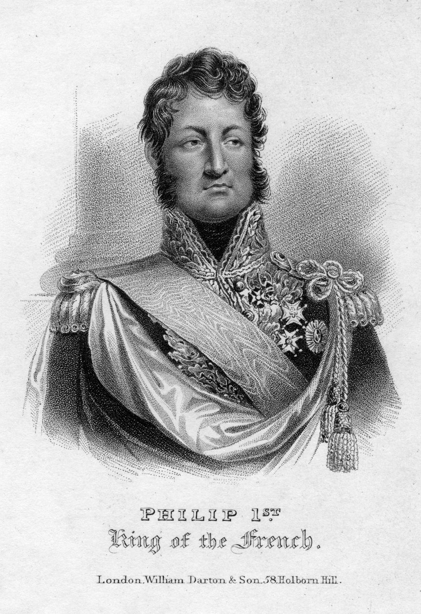 Louis Philippe I, Fransa Kralı by Unbekannt