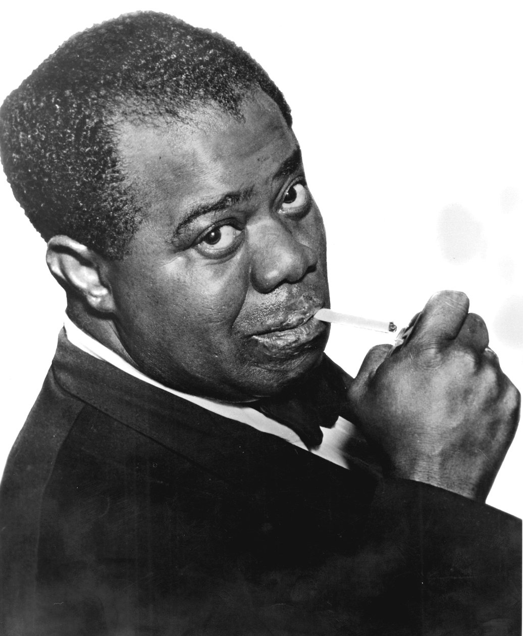 Louis Satchmo Armstrong c1898-1971, Amerikalı caz trompetçisi ve şarkıcısı by Unbekannt