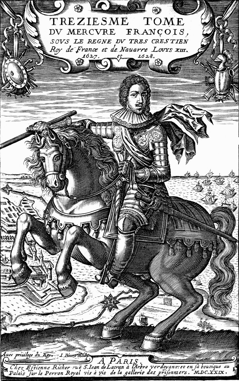 Fransa Kralı XIII. Louis, 1629 by Unbekannt