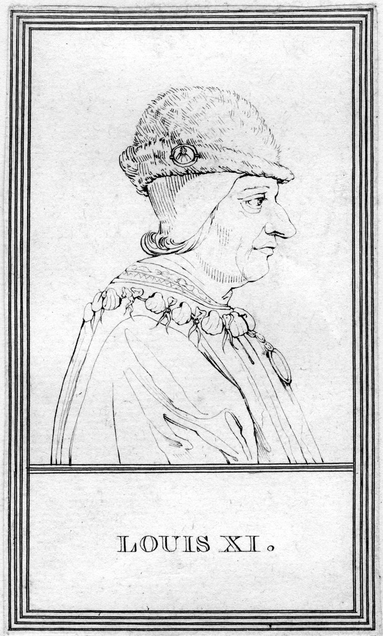 Louis XI, Fransa Kralı by Unbekannt