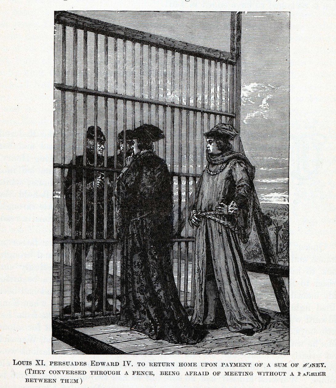 Louis XI, Edward IV