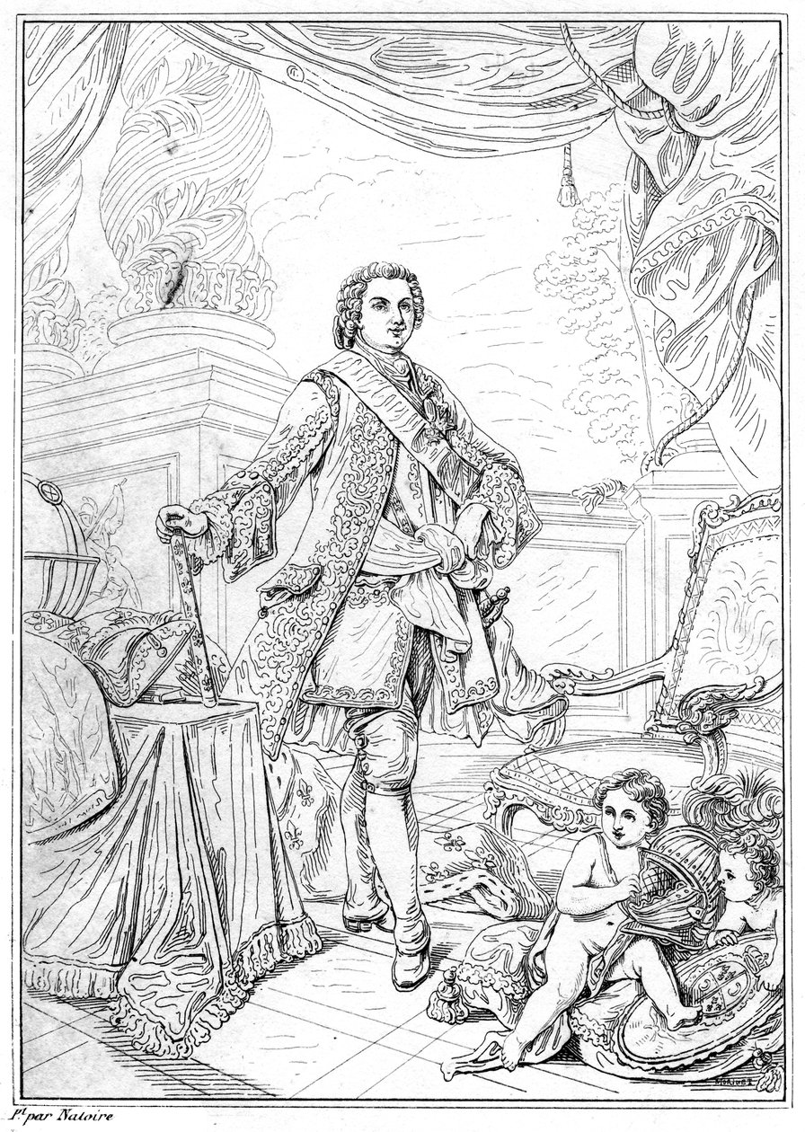 Louis XVI, Fransa Kralı by Unbekannt