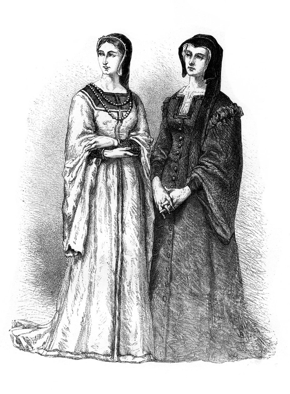 Savoy Louise ve Valois Marguerite, 19. yüzyıl by Unbekannt
