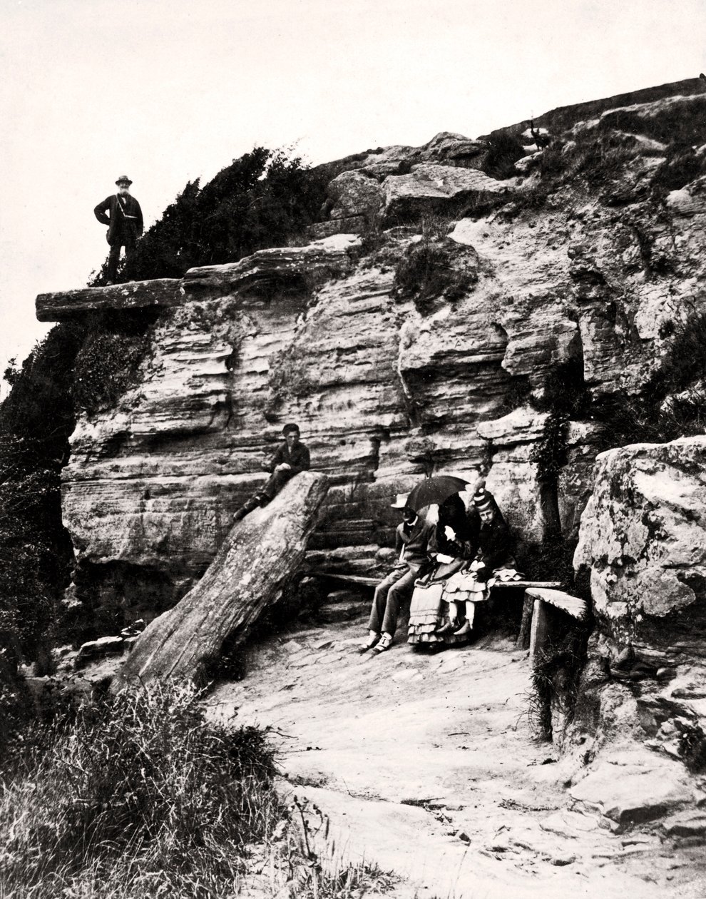 Aşıklar Koltuğu, Fairlight, Hastings, Sussex, c1900 by Unbekannt