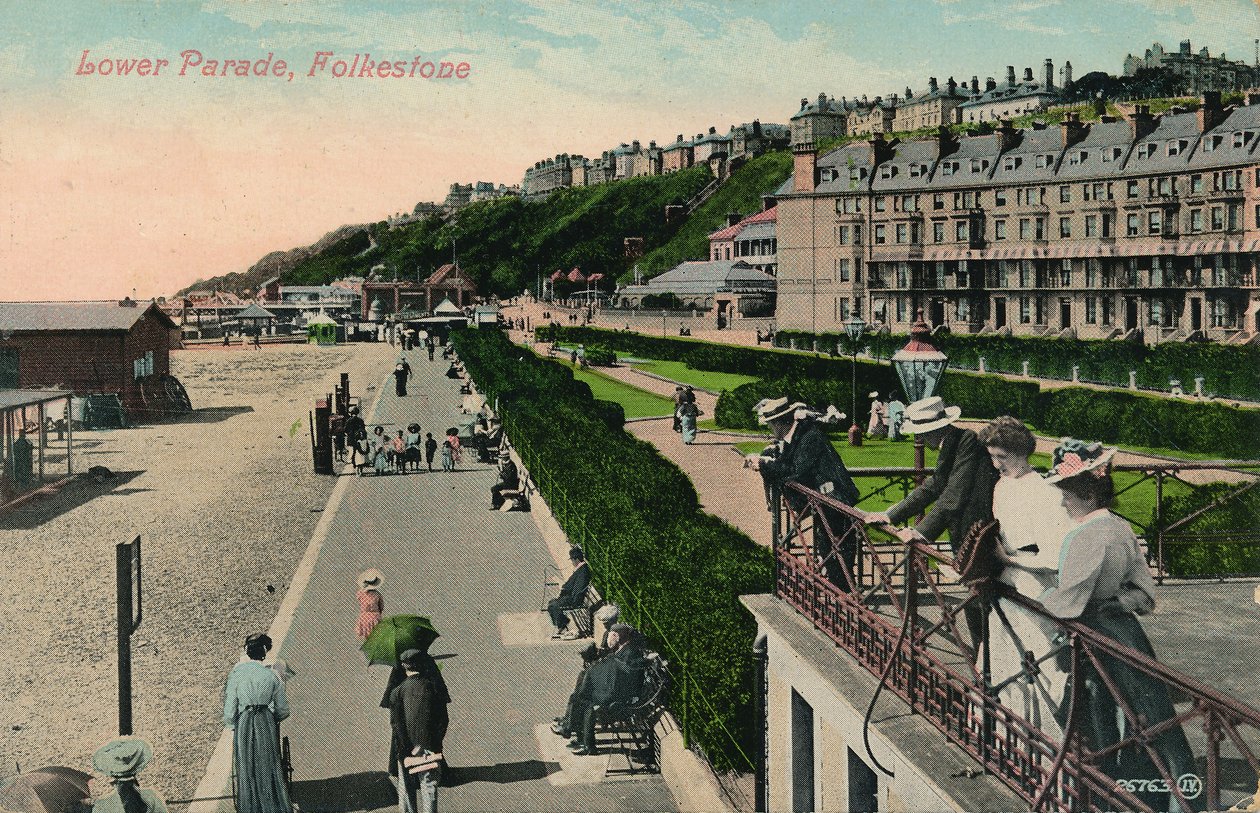 Aşağı Geçit Töreni, Folkestone, 19. yüzyıl sonu - 20. yüzyıl başı by Unbekannt