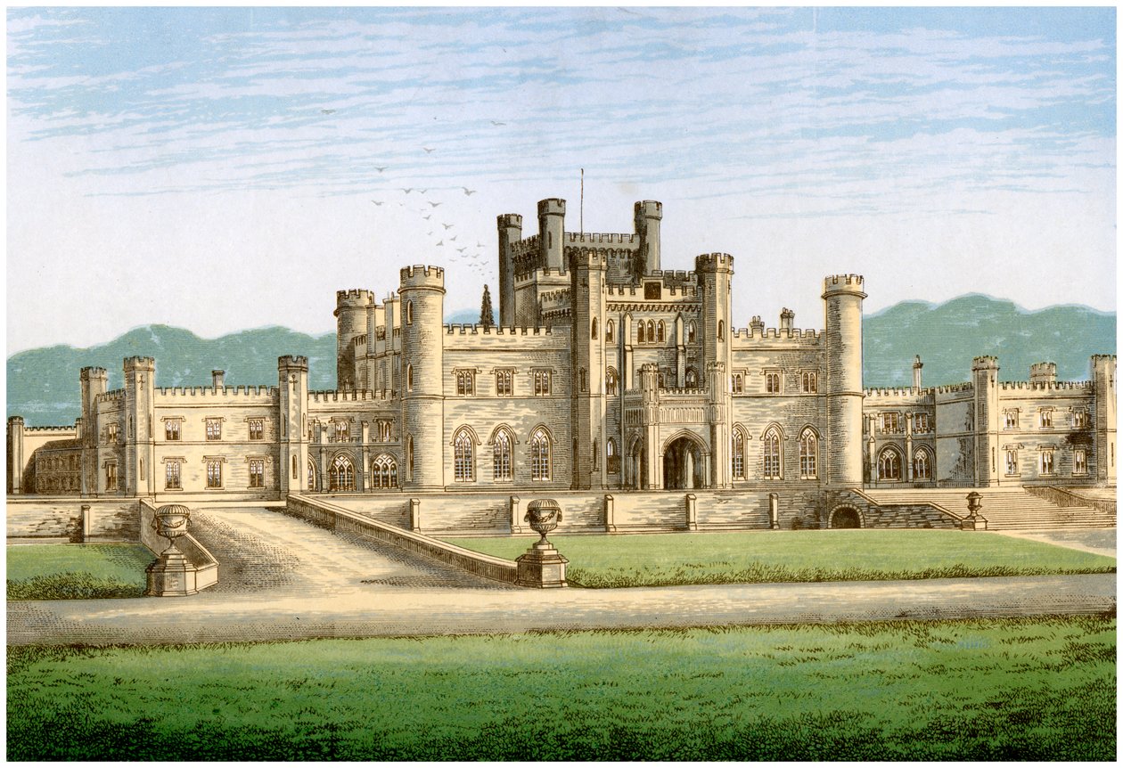 Lowther Kalesi, Westmorland, Lonsdale Kontunun evi, c1880 by Unbekannt