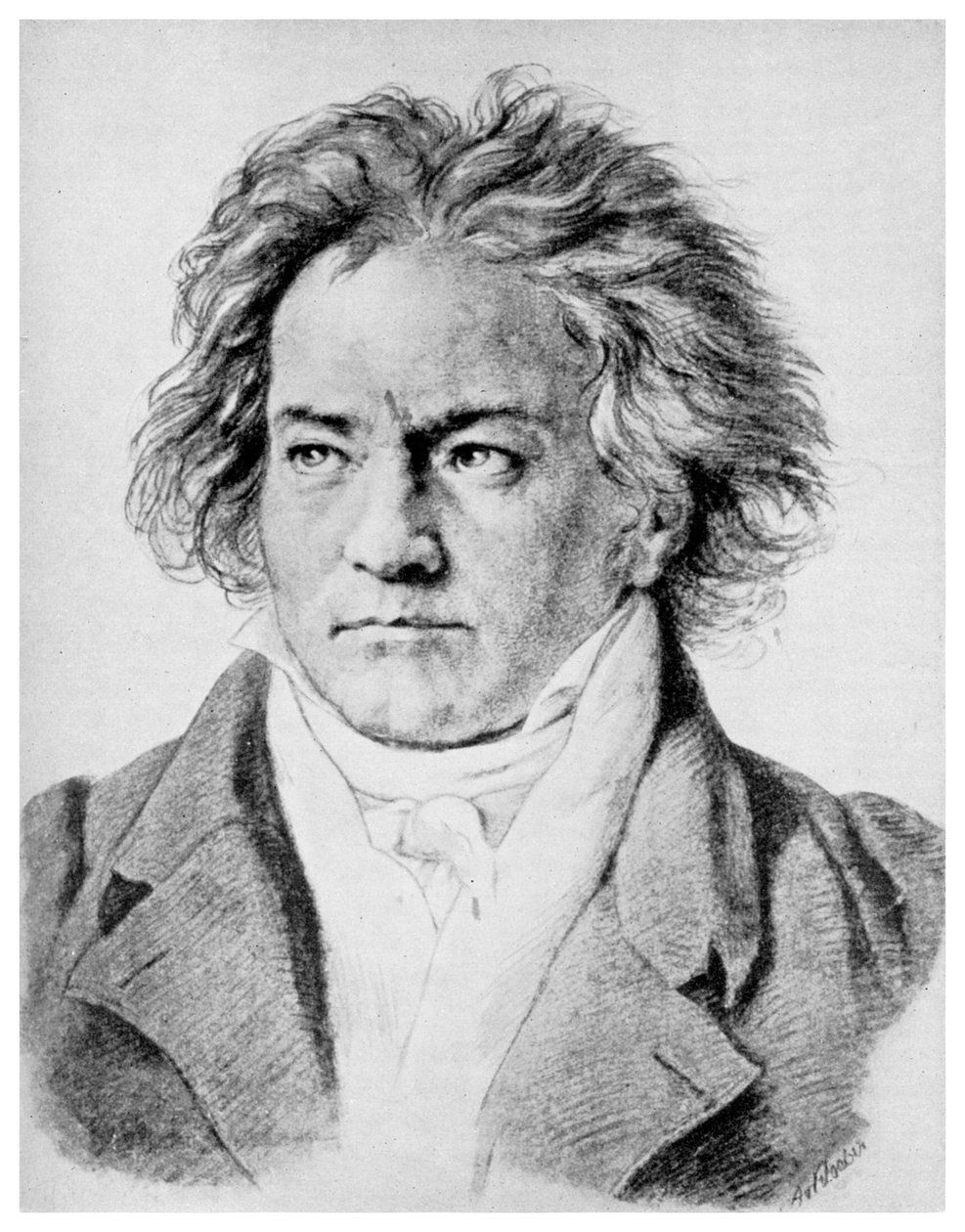 Ludwig von Beethoven, Alman besteci, c1818-1822 1956 by Unbekannt