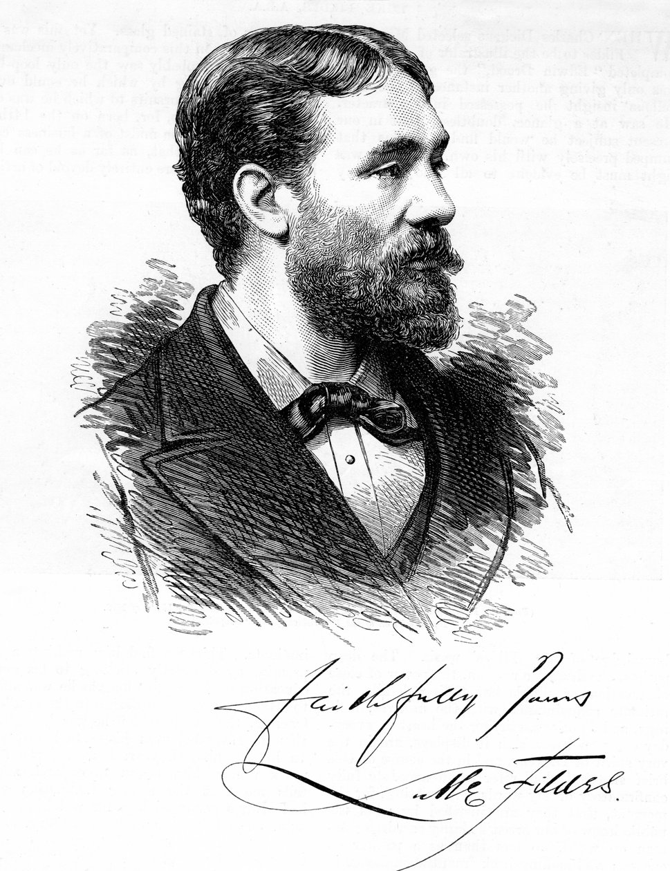 Luke Fildes, sanatçı, 19. yüzyıl by Unbekannt