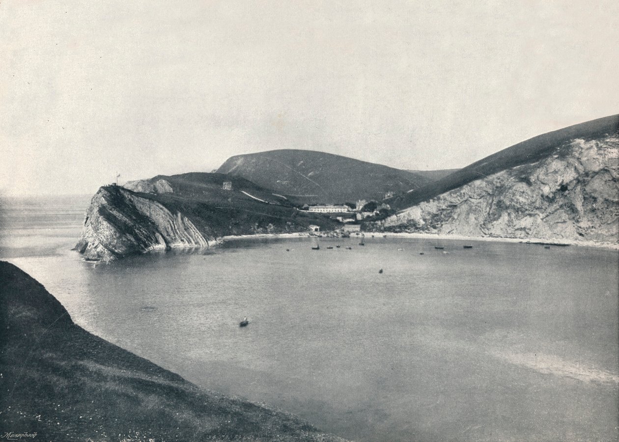 Lulworth - Lulworth Koyu ve Köyü, 1895 by Unbekannt