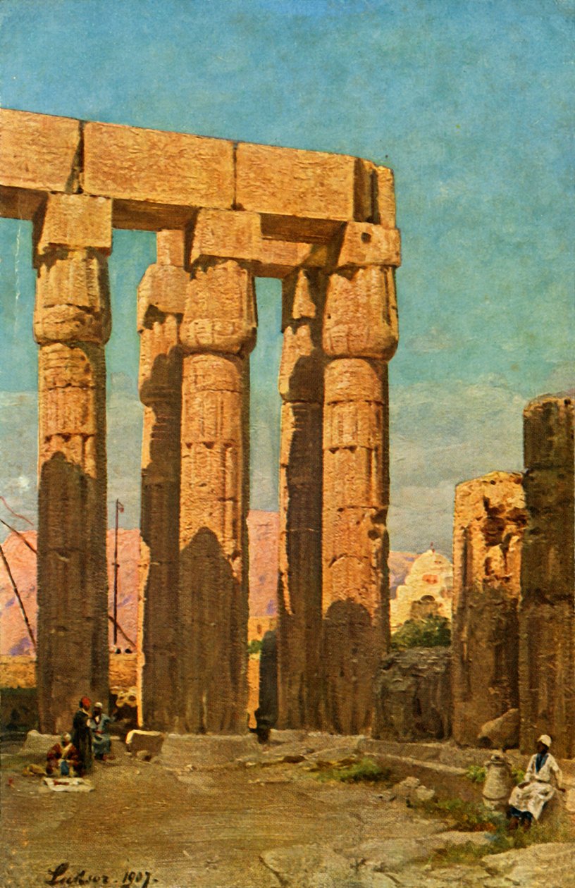 Luksor: Amenophis Tapınağı III, c1918-c1939. by Unbekannt