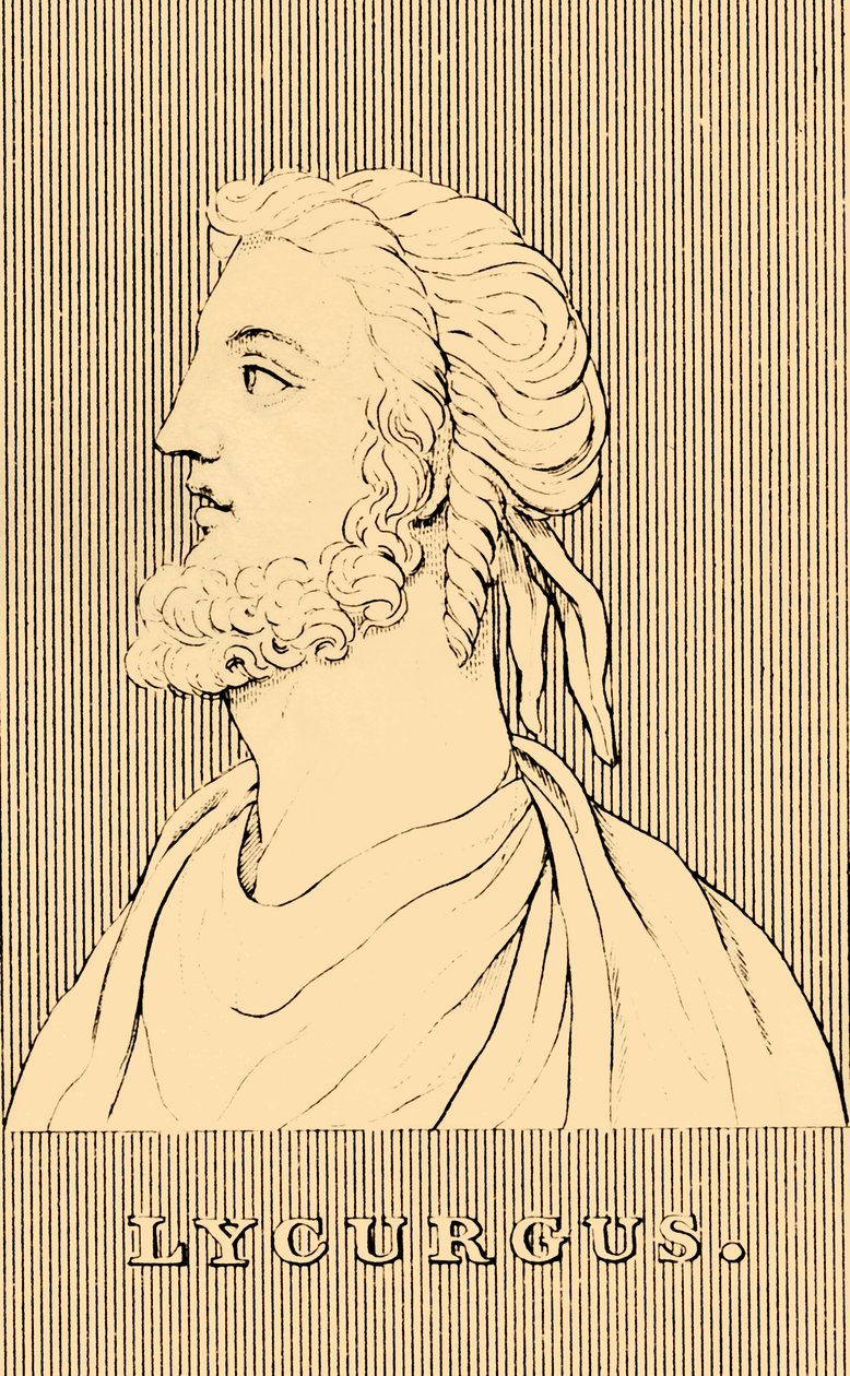 Lycurgus, fl c820 MÖ, 1830. by Unbekannt