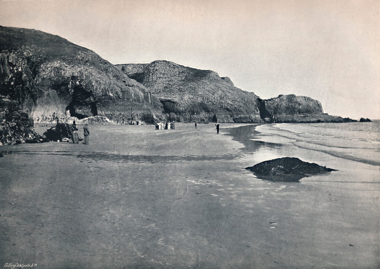 Lydstep - Uçurumlar ve Sahil, 1895 by Unbekannt