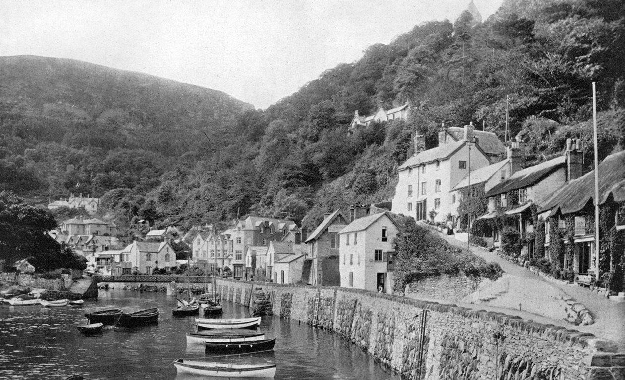 Lynmouth limanı, Devon, 1924-1926 by Unbekannt