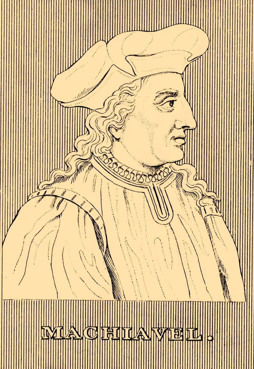 Machiavelli, 1469-1527, 1830. by Unbekannt