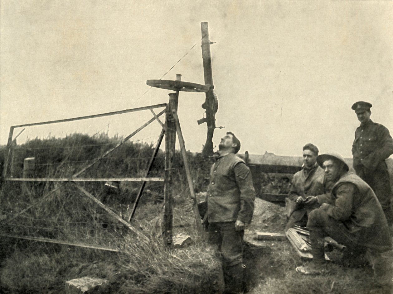 Tekerleğe Monteli Makineli Tüfek..., 1919. by Unbekannt