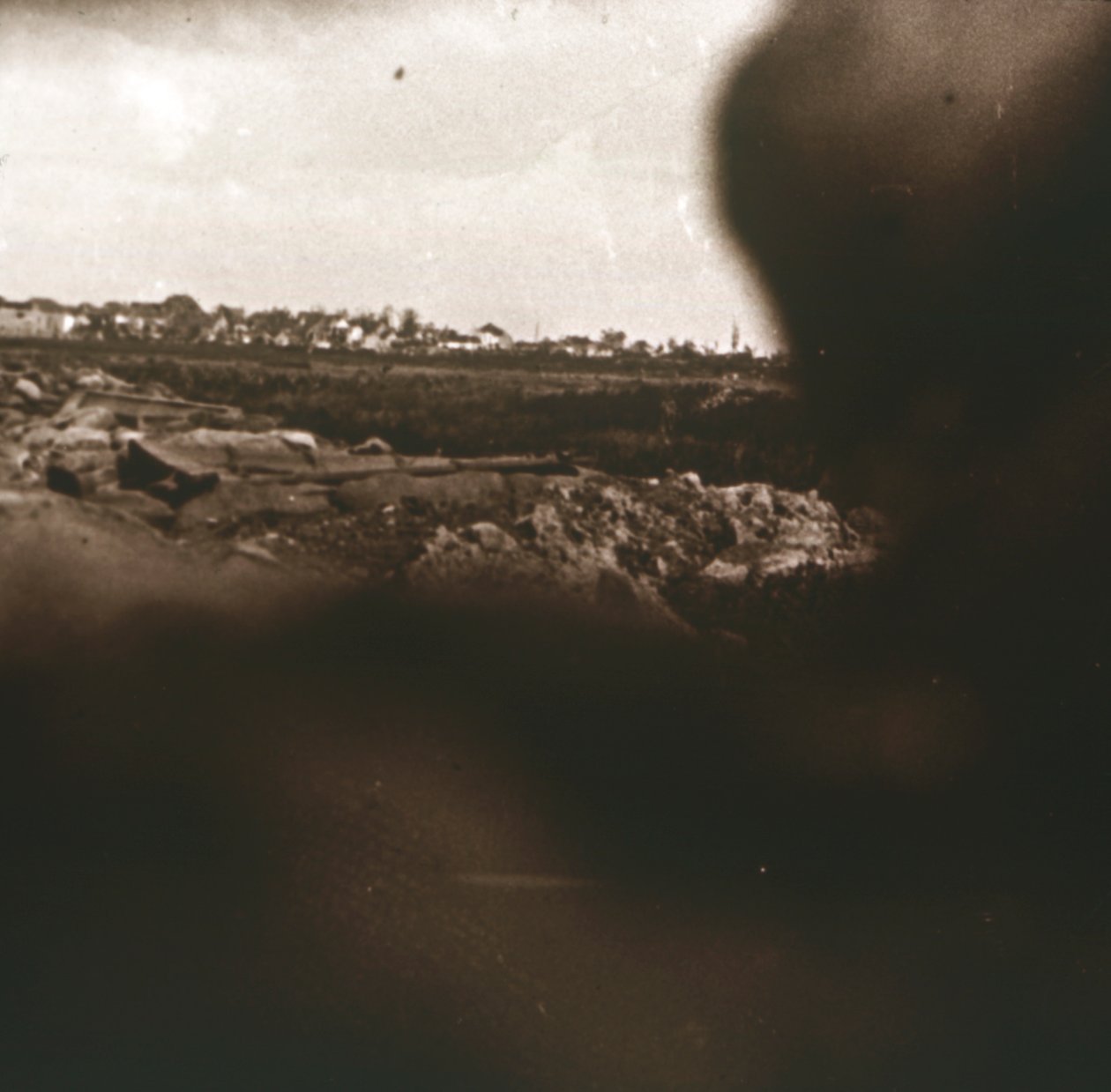 Makineli tüfek sığınağı, Diksmuide, Belçika, c1914-c1918 by Unbekannt