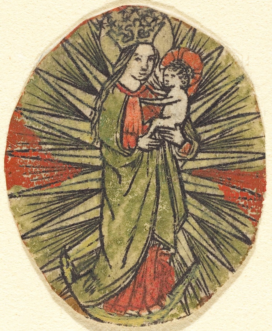 Madonna ve Çocuk, c. 14501470. by Unbekannt