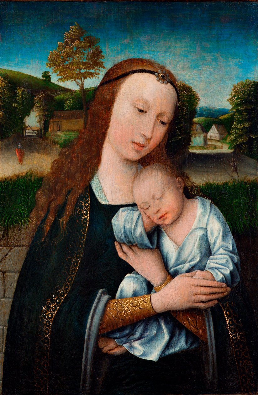 Madonna ve Çocuk, c. 1520. by Unbekannt