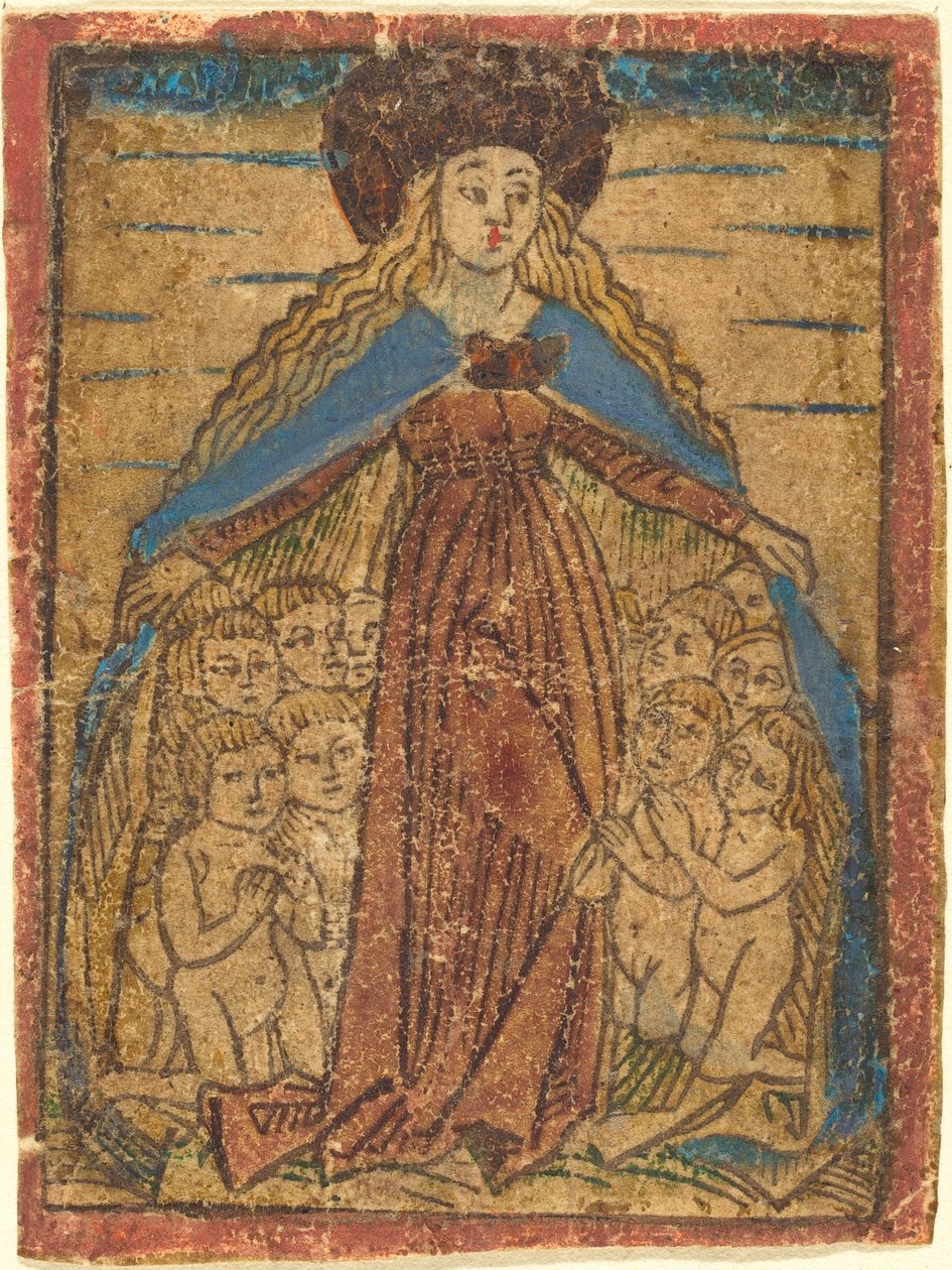 Koruyucu olarak Madonna, c. 14701480. by Unbekannt
