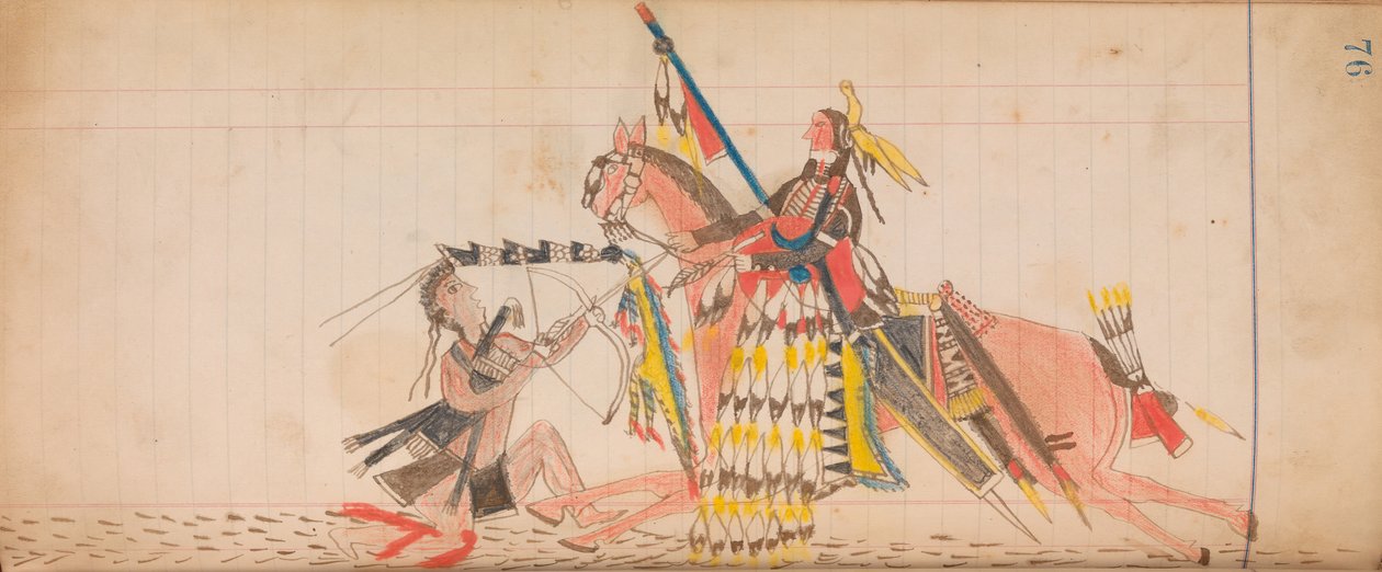 Maffet Ledger: Çizim, ca. 1874-81. by Unbekannt