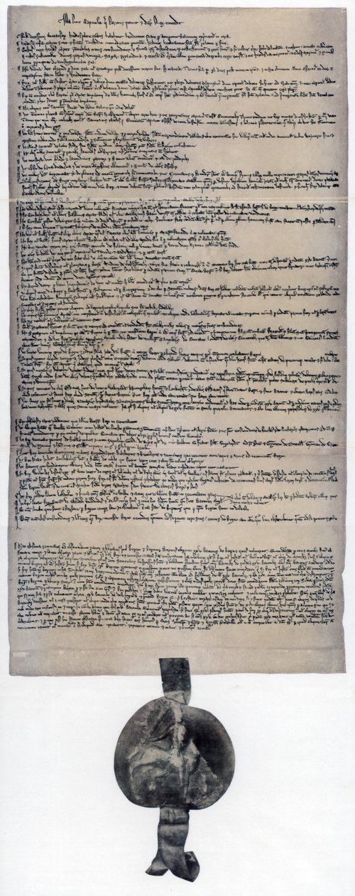 Magna Carta, aslen 1215