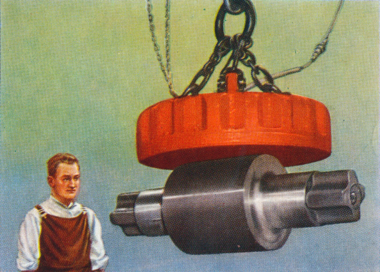 46 ton kaldıran mıknatıs, 1938 by Unbekannt